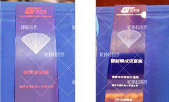 【获奖】腾博会官网机械人荣获金手指奖?2019年中国国际机械人“领军企业奖”和“智能集成奖”