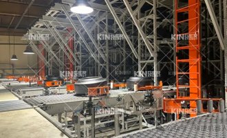 【产品动态】腾博会官网机械人两驾马车助力生胎智能物流——高速堆垛机和高速EMS，，，，让生胎智能制造驶入高效快车道！